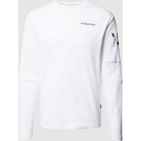 G-Star Raw Sweatshirt mit Reißverschlusstasche am Arm Modell 'Tweeter' in Weiss, Größe L von G-Star Raw