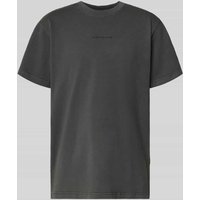 G-Star Raw T-Shirt mit Label-Patch in Black, Größe XXL von G-Star Raw