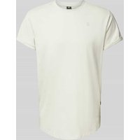G-Star Raw T-Shirt mit Label-Print Modell 'LASHS' in Hellgrau, Größe XXL G-Star Raw T-Shirt mit Label-Print Modell 'LASHS' in Hellgrau, Größe XXL von G-Star Raw