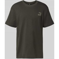 G-Star Raw T-Shirt mit Label-Print in Oliv, Größe XXL G-Star Raw T-Shirt mit Label-Print in Oliv, Größe XXL von G-Star Raw