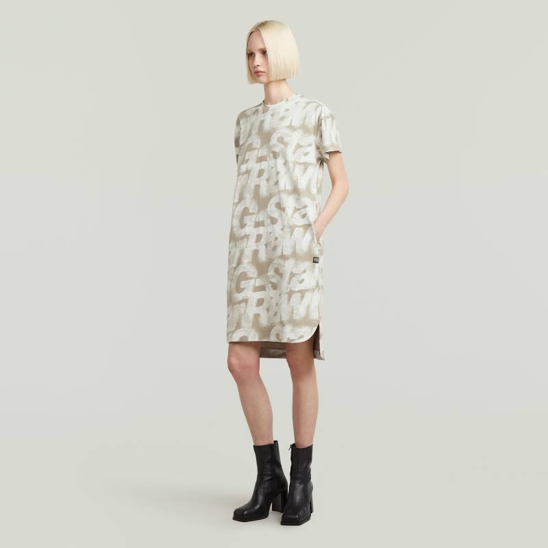 G-STAR Shirtkleid "Printed loose t-shirt dress" mit durchgängigem Print von G-Star