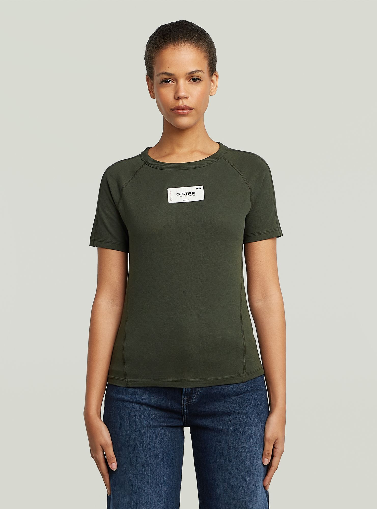 G-STAR T-Shirt "Embro Patch Slim T-Shirt" von G-Star