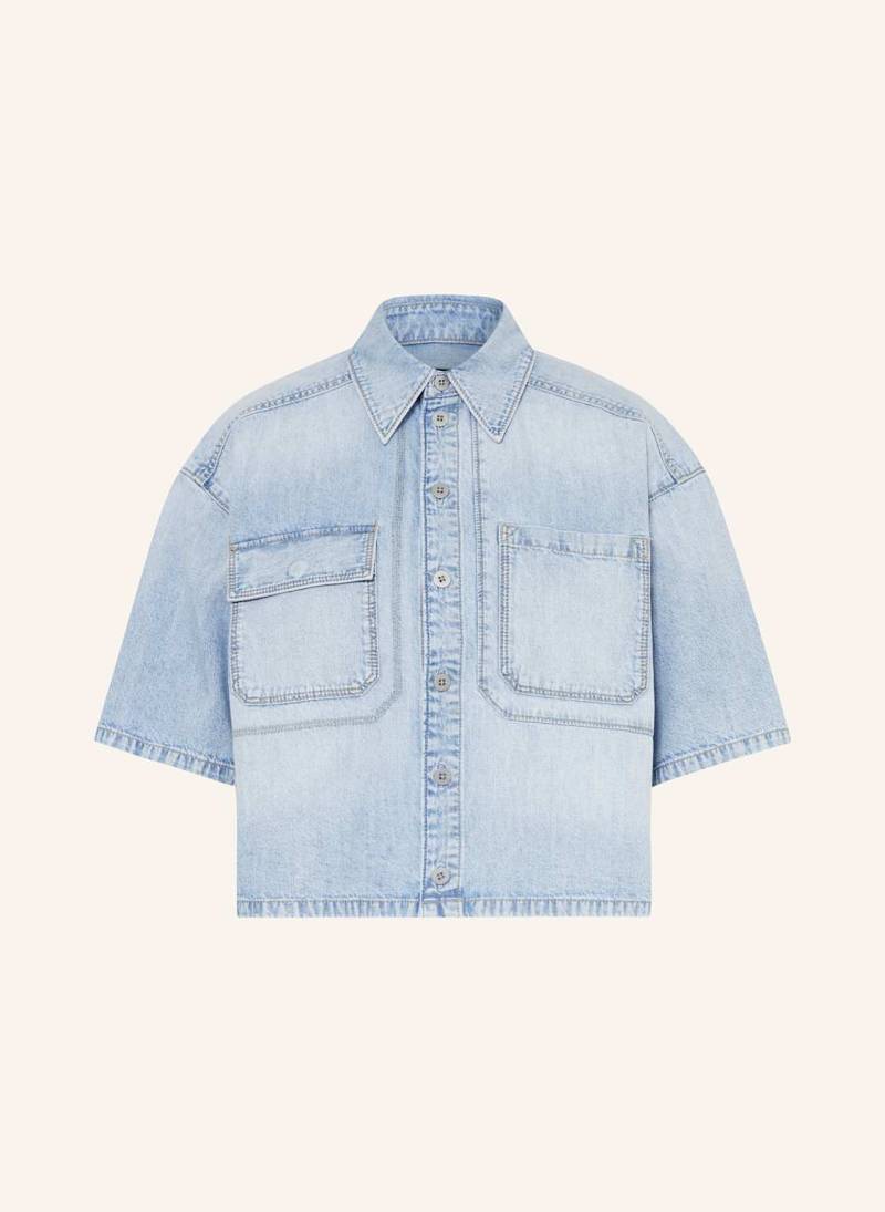 G-Star Cropped-Jeansbluse blau von G-Star