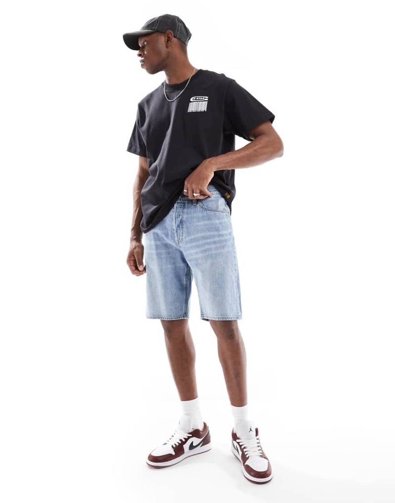 G-Star - Dakota - Jeansshorts in hellblauer Waschung von G-Star