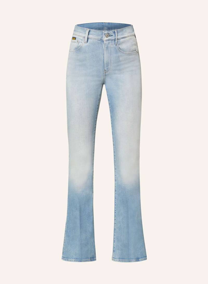 G-Star Flared Jeans 3301 blau von G-Star