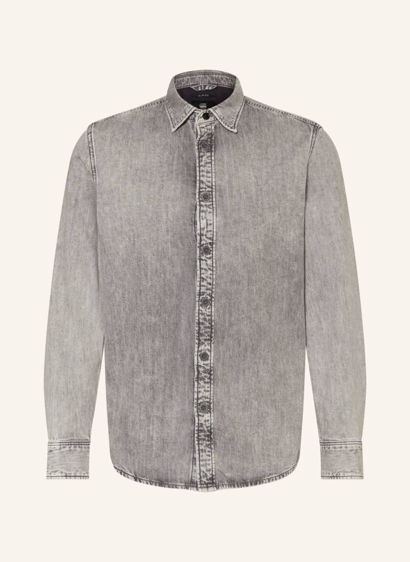 G-Star Jeanshemd Slim Fit grau von G-Star