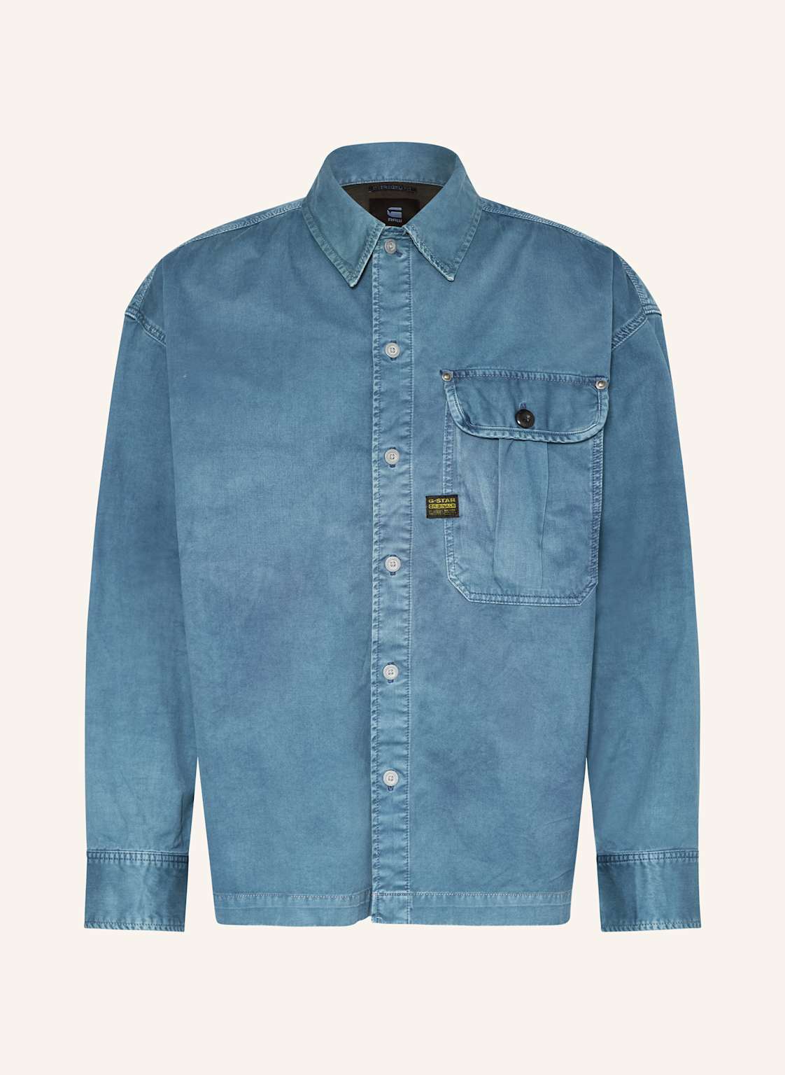 G-Star Overshirt In Jeansoptik blau von G-Star