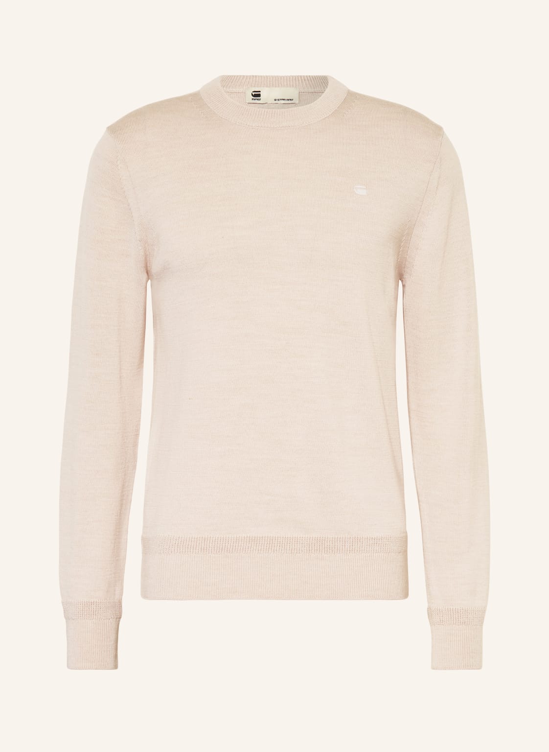 G-Star Pullover Aus Merinowolle weiss von G-Star