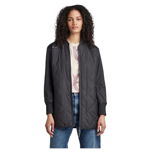 G-STAR RAW Women's Padded Bomber Collar Jacket, Black (dk Black B958-6484), S G-STAR RAW Women's Padded Bomber Collar Jacket, Black (dk Black B958-6484), S von G-STAR
