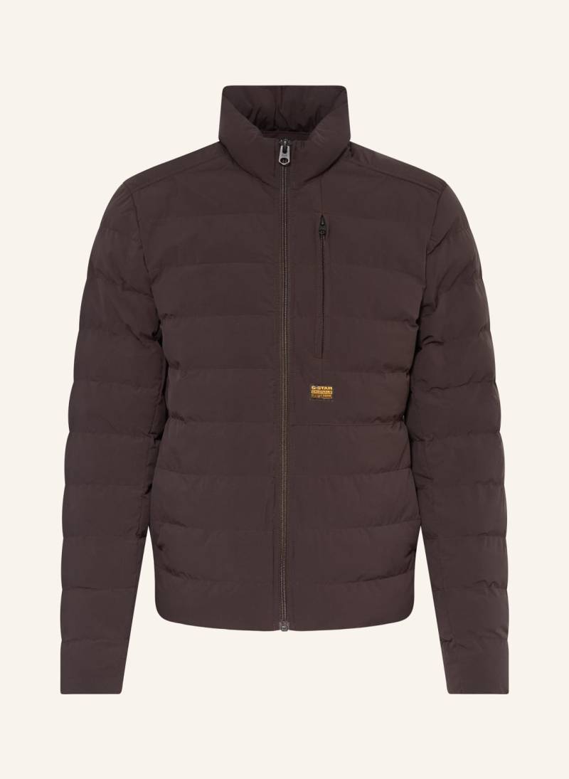 G-Star Steppjacke Foundation braun von G-Star
