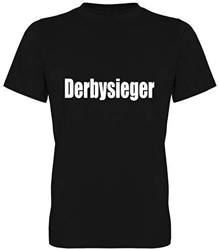 Derbysieger Fan-T-Shirt Unisex Herren 078.059 (XL) von G-graphics