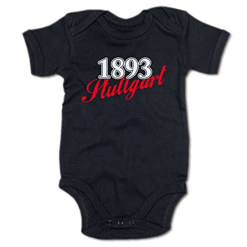 G-graphics 1893 Stuttgart Baby Body Suit Strampler 250.0273 (0-3 Monate, schwarz) von G-graphics