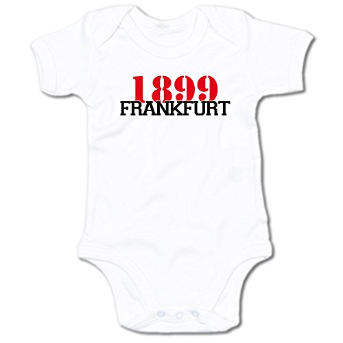 G-graphics 1899 Frankfurt Baby Body Suit Strampler 250.0269 (0-3 Monate, weiß) von G-graphics