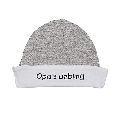 G-graphics Baby/Kleinkind Mütze Opa´s Liebling 343.0039 (grau/weiß) von G-graphics