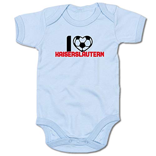 G-graphics Baby Body I Love Kaiserslautern 250.0676 (0-3 Monate, blau) von G-graphics