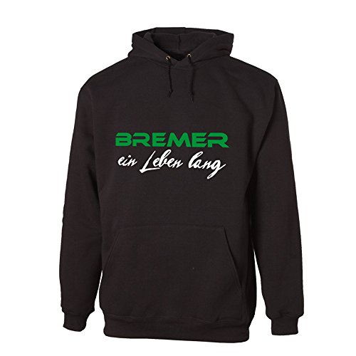 G-graphics Bremer EIN Leben lang Lightweight Hooded Sweat 156.0036 (2XL) von G-graphics