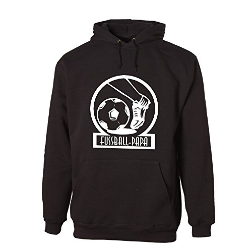 G-graphics Fussball-Papa Lightweight Hooded Sweat 078.050 (L) von G-graphics