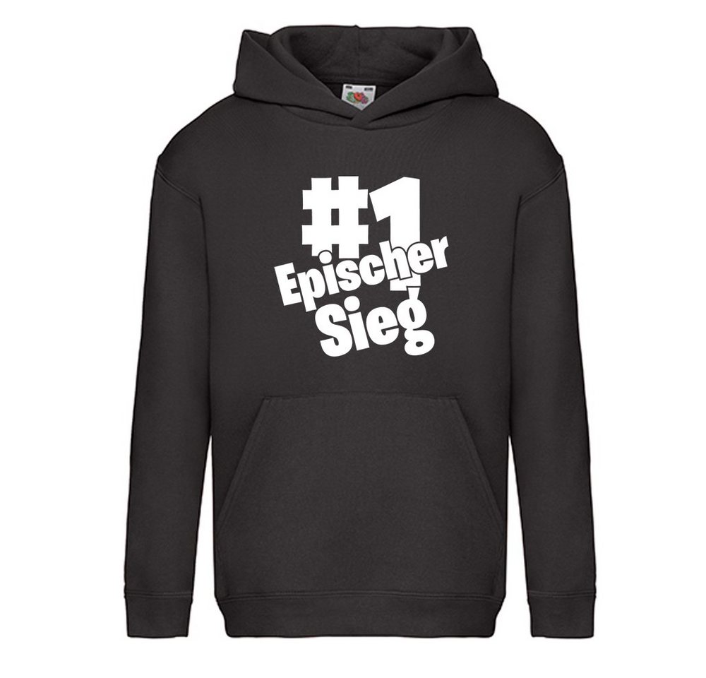 G-graphics Hoodie #1 Epischer Sieg Kinder Hoodie / Kapuzenpullover, mit Spruch / Statement von G-graphics
