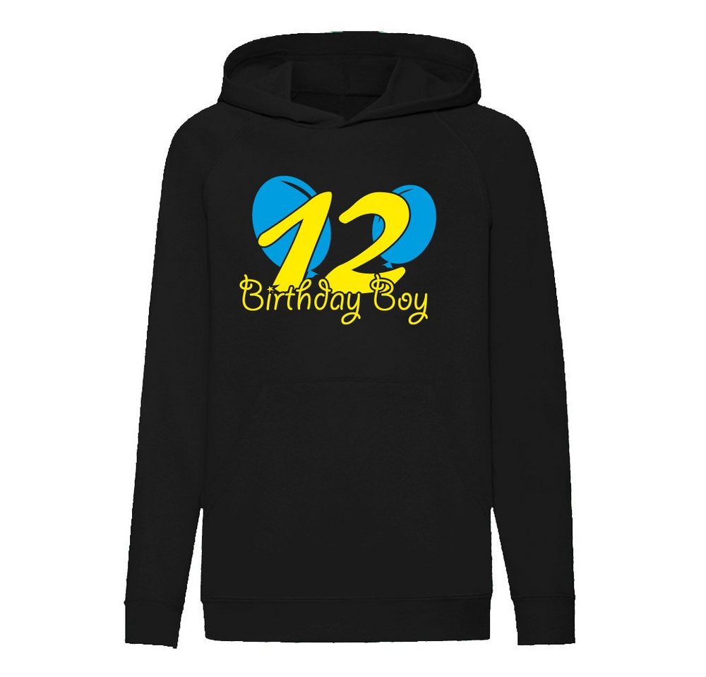 G-graphics Hoodie 12 – Birthday boy Kinder Hoodie / Kapuzenpullover, Mit Spruch / Sprüche / Print / Motiv von G-graphics