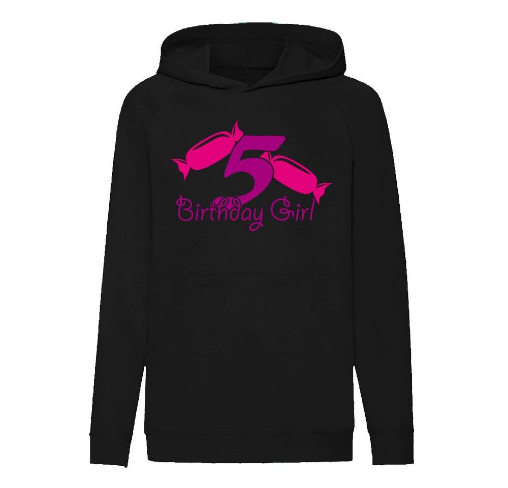 G-graphics Hoodie 5 – Birthday girl Kinder Hoodie / Kapuzenpullover, Mit Spruch / Sprüche / Print / Motiv von G-graphics