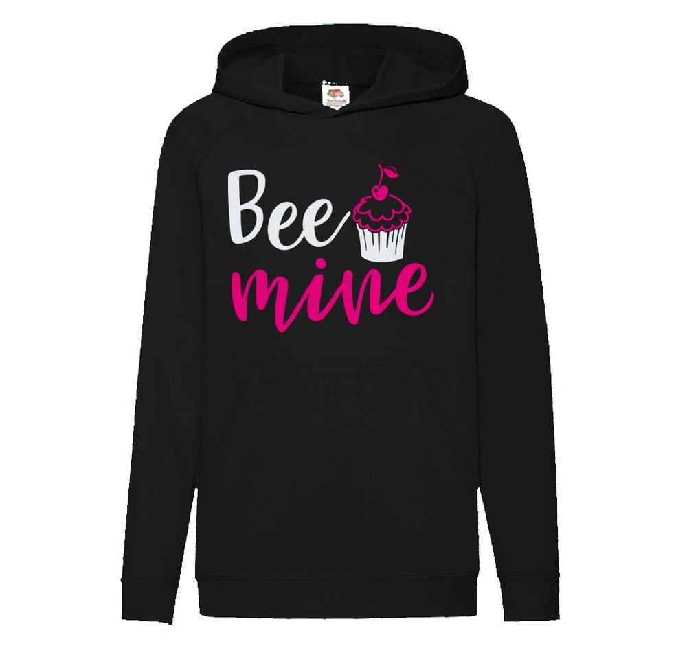G-graphics Hoodie Bee mine Kinder Hoodie / Kapuzenpullover mit schönem Print zum Valentinstag von G-graphics