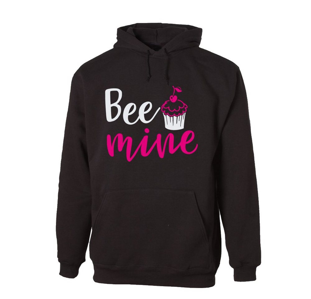 G-graphics Hoodie Bee mine mit trendigem Frontprint mit Spruch zum Valentinstag von G-graphics
