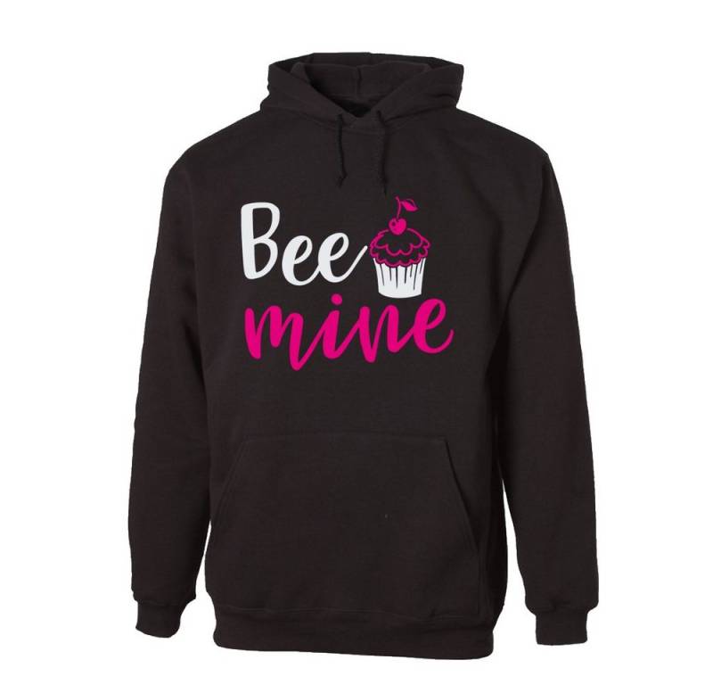 G-graphics Hoodie Bee mine mit trendigem Frontprint mit Spruch zum Valentinstag von G-graphics