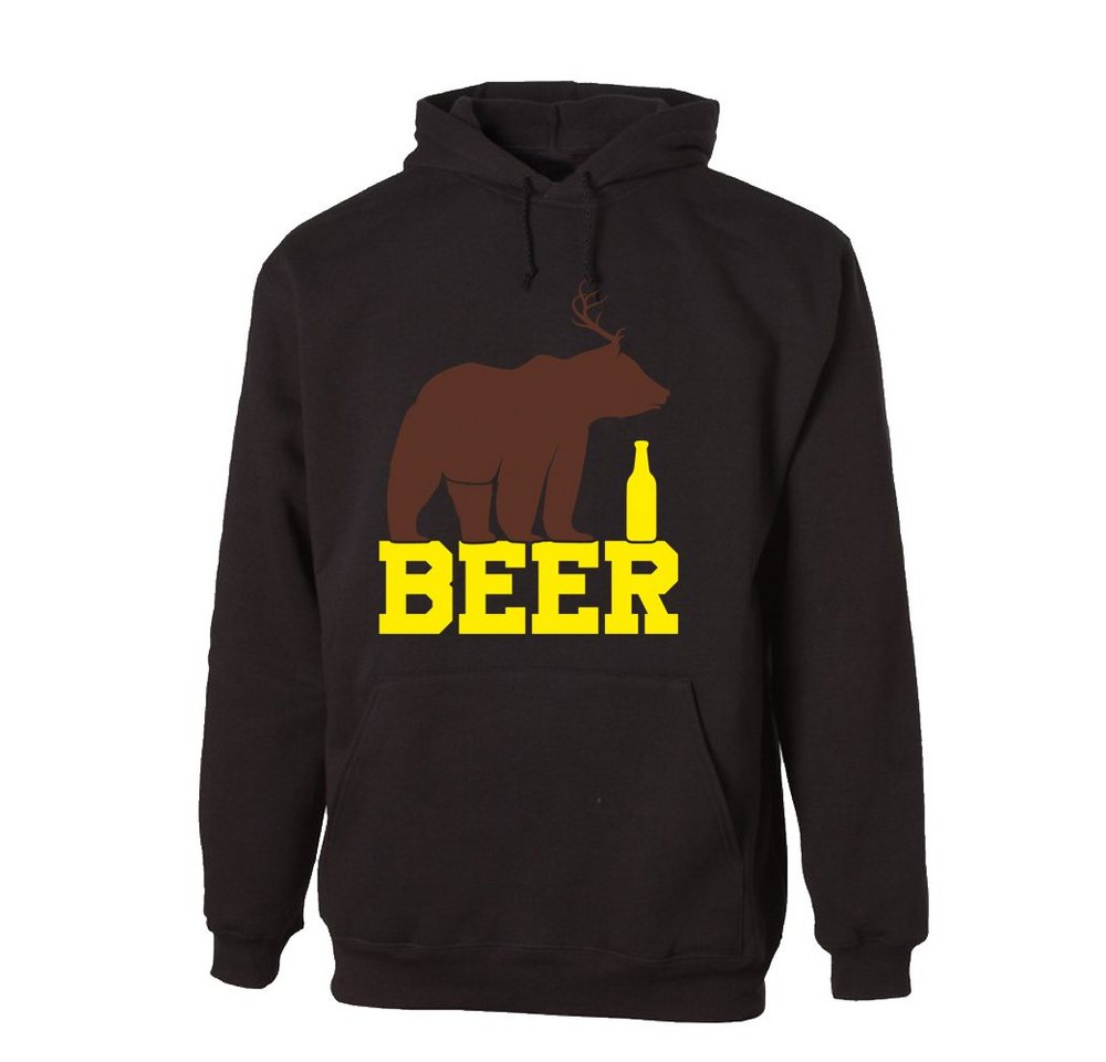 G-graphics Hoodie Beer Bear mit trendigem Frontprint mit Spruch von G-graphics