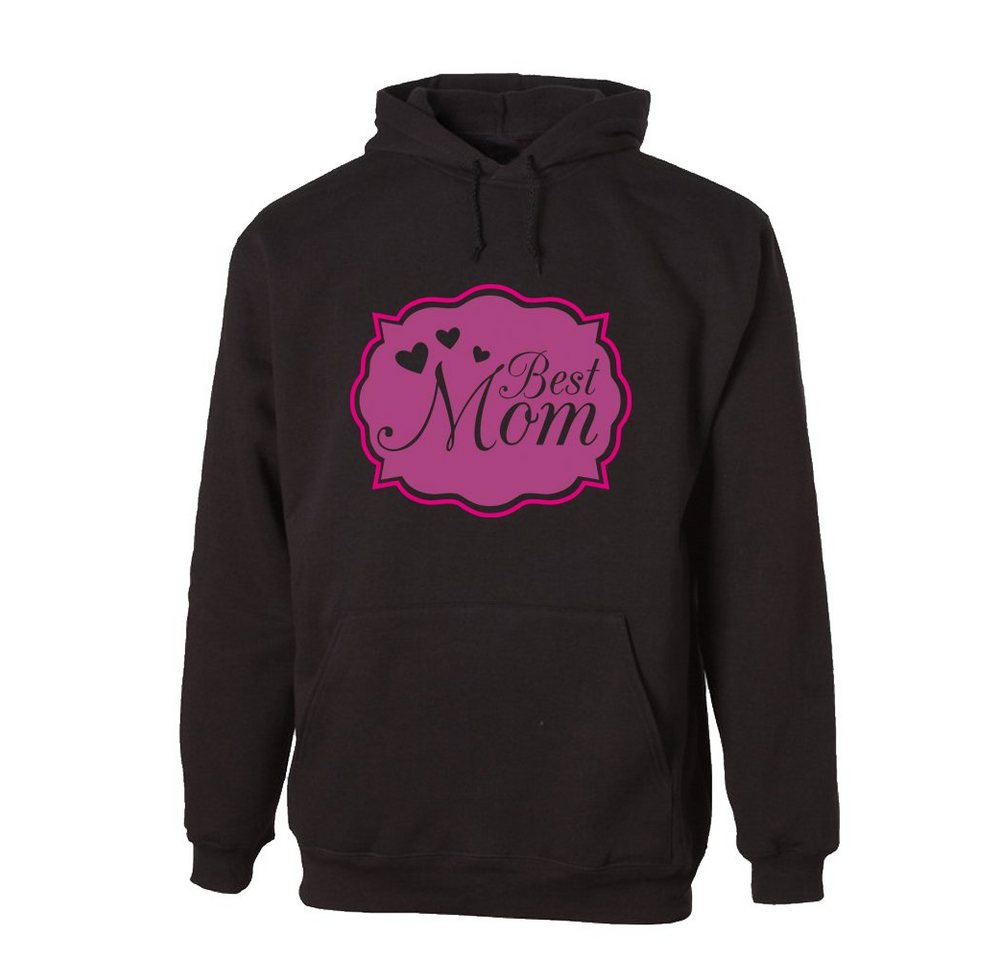 G-graphics Hoodie Best Mom mit trendigem Frontprint, Aufdruck auf der Vorderseite, Spruch/Sprüche/Print/Motiv, für jung & alt von G-graphics