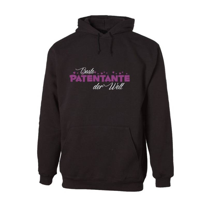 G-graphics Hoodie Beste Patentante der Welt mit trendigem Frontprint mit Spruch von G-graphics