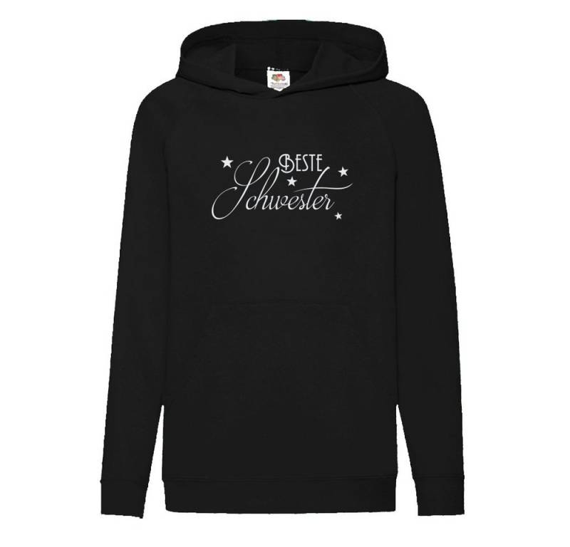 G-graphics Hoodie Beste Schwester Kinder Hoodie / Kapuzenpullover mit coolem Spruch als Frontprint von G-graphics