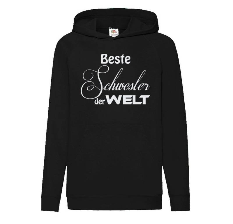 G-graphics Hoodie Beste Schwester der Welt Kinder Hoodie / Kapuzenpullover mit coolem Spruch als Frontprint von G-graphics