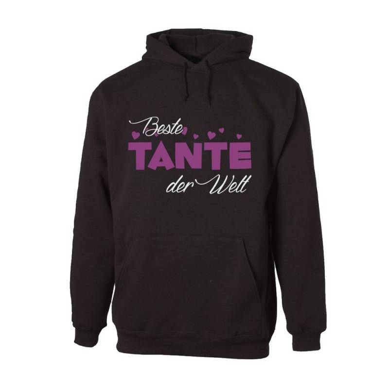 G-graphics Hoodie Beste Tante der Welt mit trendigem Frontprint mit Spruch von G-graphics