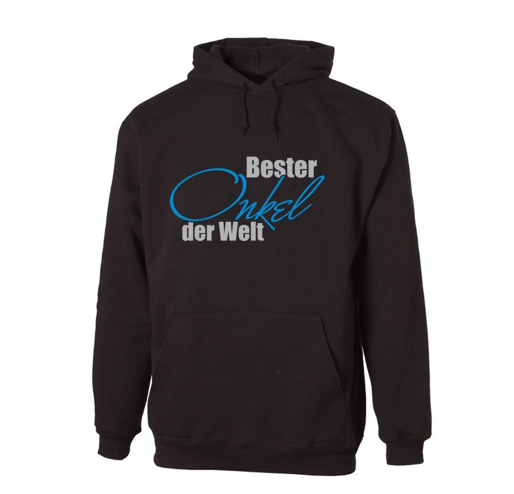 G-graphics Hoodie Bester Onkel der Welt mit trendigem Frontprint, Aufdruck auf der Vorderseite, Spruch/Sprüche/Print/Motiv, für jung & alt von G-graphics