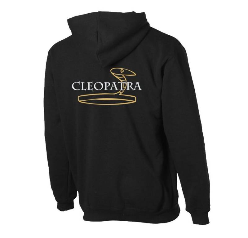 G-graphics Hoodie Caesar & Cleopatra (Partner- / Paar-Set, Einzelteile zum selbst zusammenstellen) Aufdruck auf der Vorder- oder Rückseiteseite wählbar von G-graphics