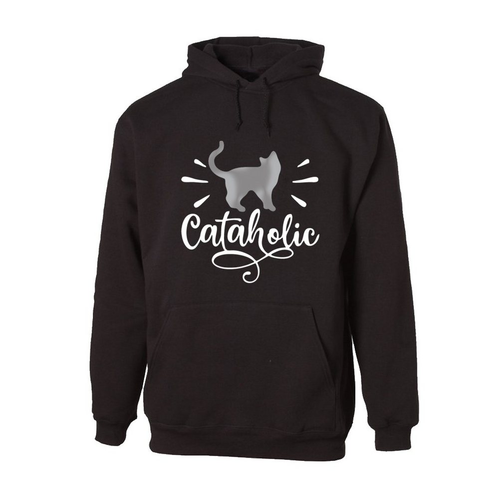 G-graphics Hoodie Cataholic mit trendigem Frontprint, Aufdruck auf der Vorderseite, Spruch/Sprüche/Print/Motiv, für jung & alt von G-graphics