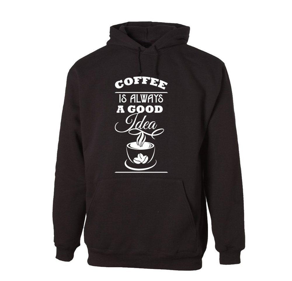 G-graphics Hoodie Coffee is always a good idea Unisex mit trendigem Frontprint mit Spruch für Coffeelover von G-graphics