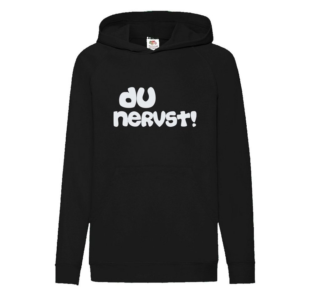 G-graphics Hoodie Du nervst! Kinder Hoodie / Kapuzenpullover mit coolem Spruch als Frontprint von G-graphics