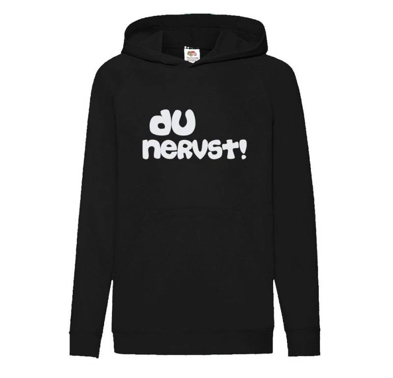 G-graphics Hoodie Du nervst! Kinder Hoodie / Kapuzenpullover mit coolem Spruch als Frontprint von G-graphics