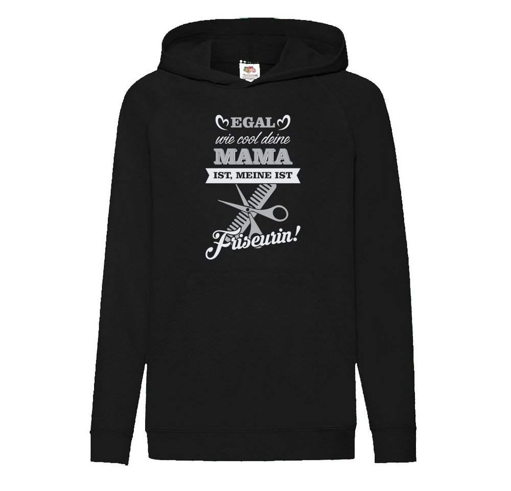 G-graphics Hoodie Egal, wie cool Deine Mama ist, meine ist Friseurin! Kinder Hoodie / Kapuzenpullover, Mit Spruch / Sprüche / Print / Motiv von G-graphics