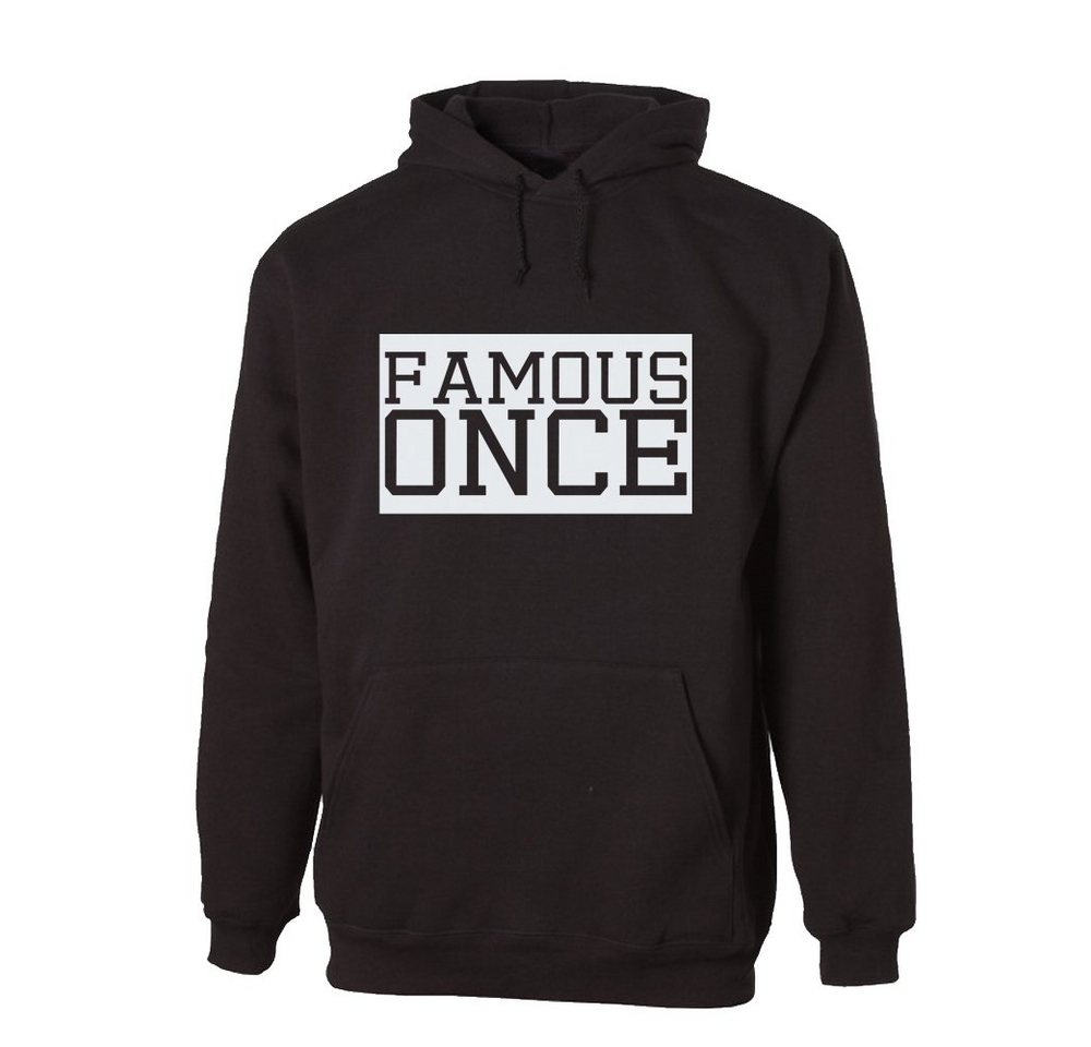 G-graphics Hoodie Famous Once mit trendigem Frontprint, Aufdruck auf der Vorderseite, Spruch/Sprüche/Print/Motiv, für jung & alt von G-graphics