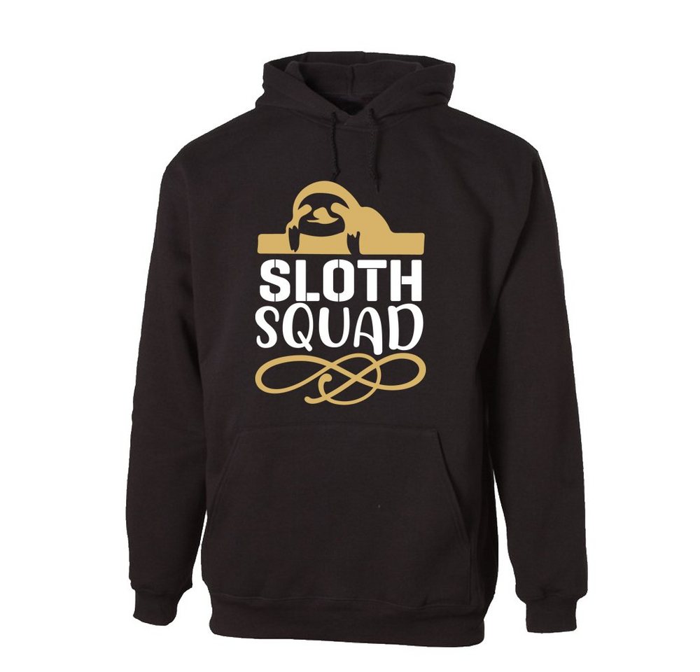 G-graphics Hoodie Faultier – Sloth Squad mit trendigem Frontprint, Aufdruck auf der Vorderseite, Spruch/Sprüche/Print/Motiv, für jung & alt von G-graphics