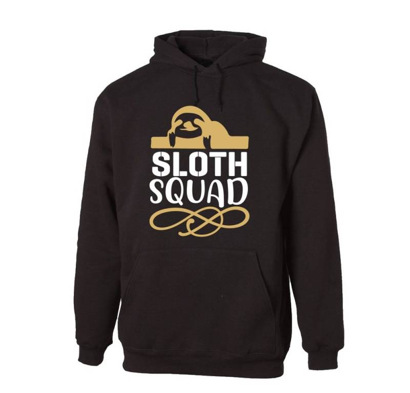G-graphics Hoodie Faultier – Sloth Squad Unisex mit trendigem Frontprint mit Spruch / Sprüche von G-graphics