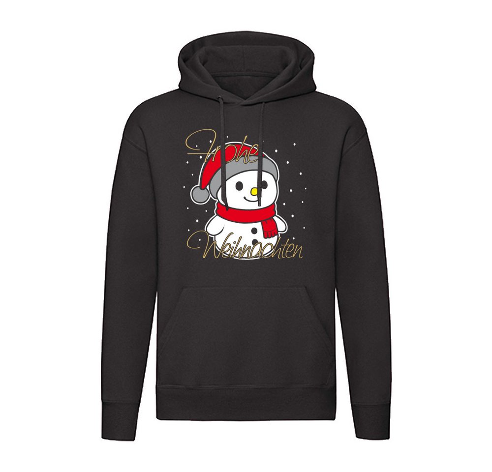 G-graphics Hoodie Frohe Weihnachten – Schneemann Unisex mit schönem Winter- & Weihnachtsmotiv von G-graphics