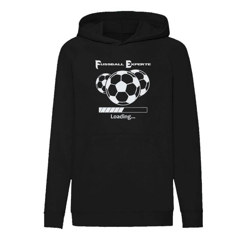 G-graphics Hoodie Fussballexperte loading... Kinder Hoodie / Kapuzenpullover mit coolem Fußball-Motiv von G-graphics
