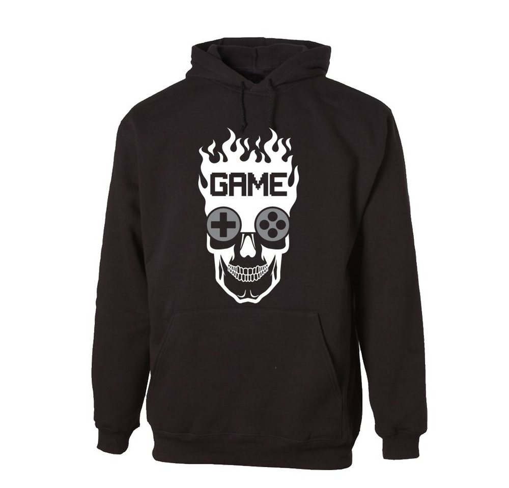 G-graphics Hoodie Game Skull mit trendigem Frontprint, Aufdruck auf der Vorderseite, Spruch/Sprüche/Print/Motiv, für jung & alt von G-graphics