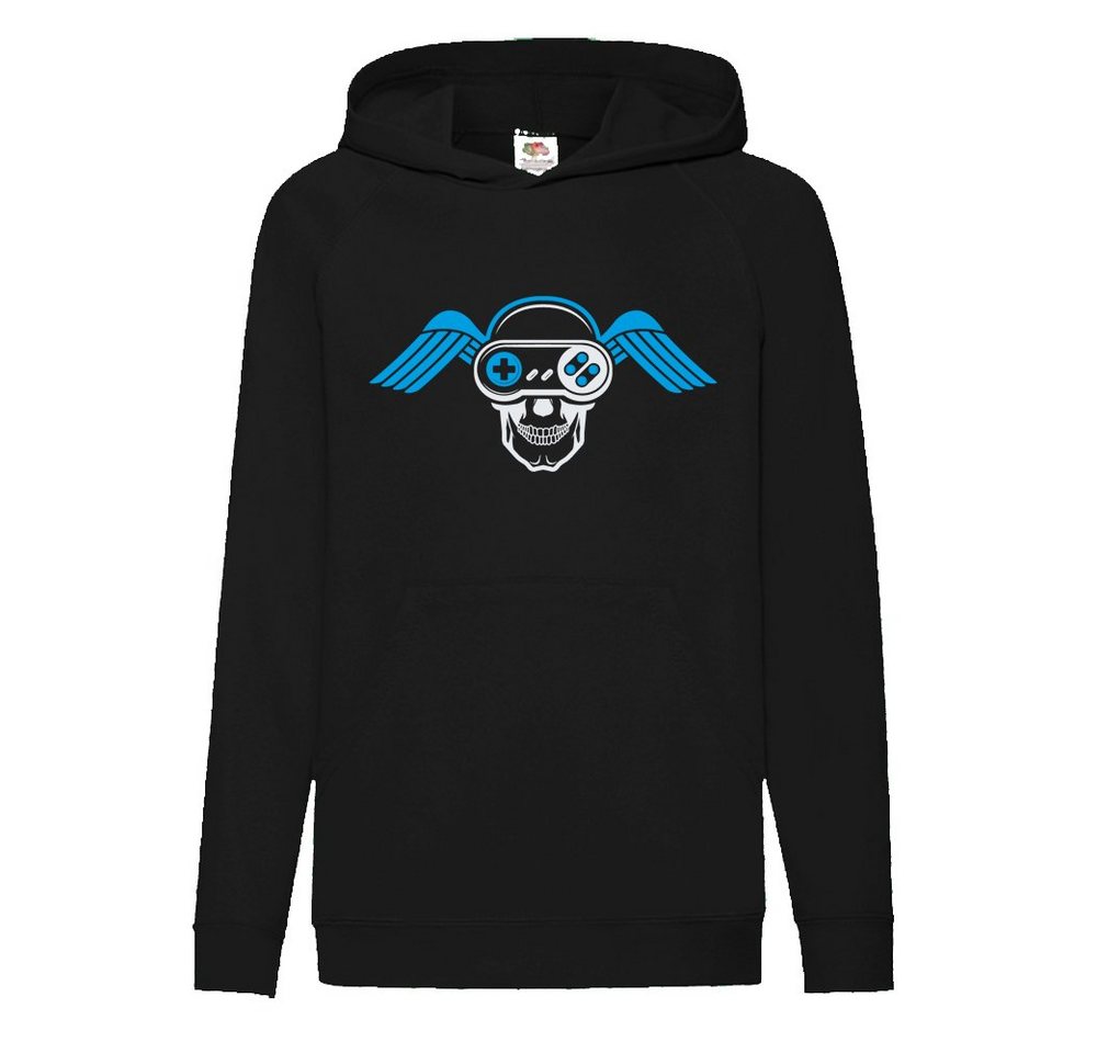 G-graphics Hoodie Gamer Skull Kinder Hoodie / Kapuzenpullover mit coolem Frontprint für Gamer*innen von G-graphics