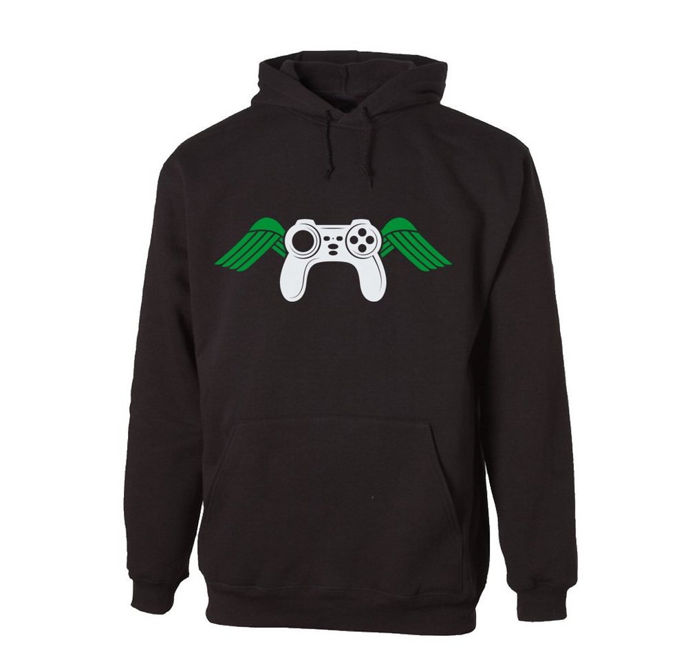 G-graphics Hoodie Gaming-Controller mit Flügeln Unisex mit trendigem Frontprint für Gamer*innen von G-graphics
