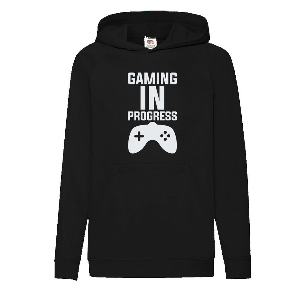 G-graphics Hoodie Gaming in progress Kinder Hoodie / Kapuzenpullover, Mit Spruch / Sprüche / Print / Motiv von G-graphics