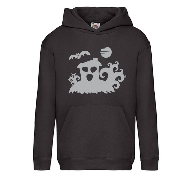 G-graphics Hoodie Geisterhaus Kinder Hoodie / Kapuzenpullover mit gruseligem Motiv zu Halloween von G-graphics